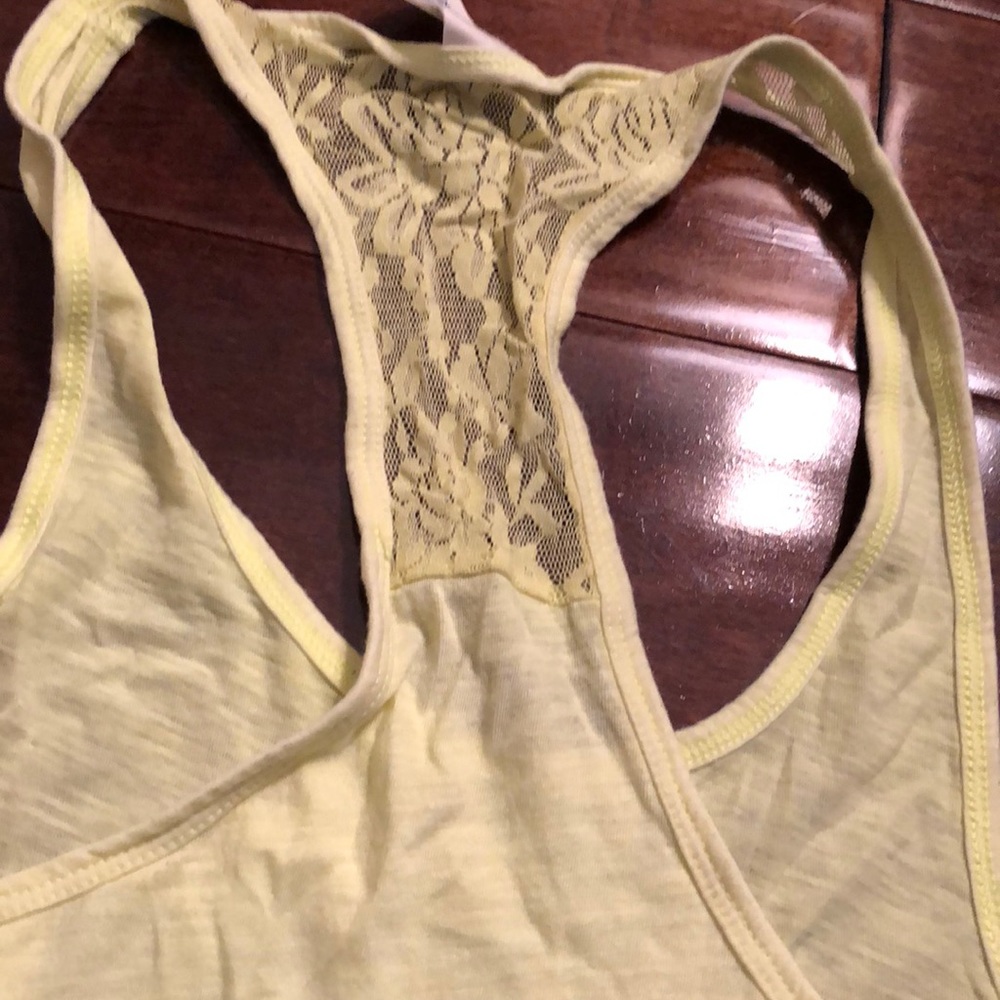 VS Pink Lace Racerback Tanks - Picture 3 of 7